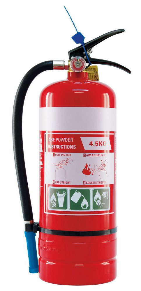 MegaFire MF45ABE 4.5kg ABE Fire Extinguisher With Wall Bracket ...
