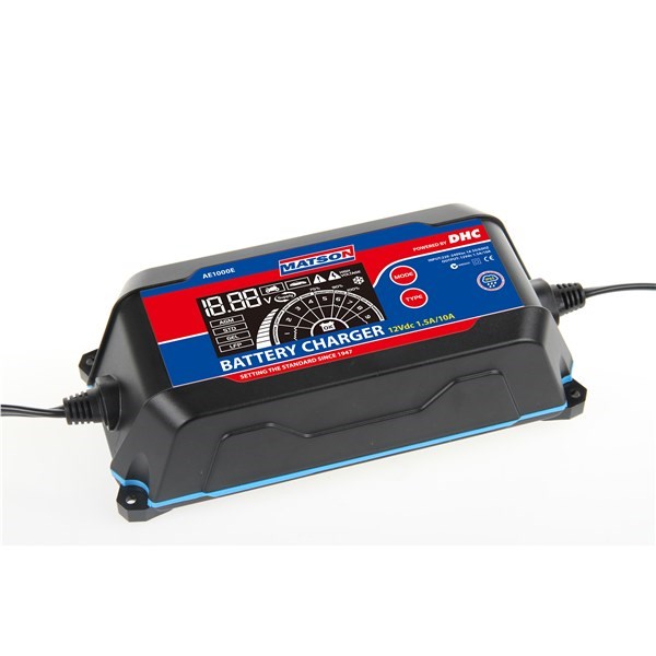 Matson Waterproof 12v Battery Charger 2/10 amp with power supply function