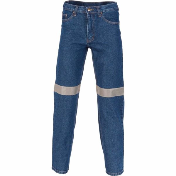 DNC Taped Denim Jeans - Stretch
