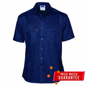 DNC Cool-Breeze Work Shirt (Short Sleeve) - Mackay Workwear