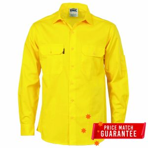 DNC Cool-Breeze Work Shirt (Long Sleeve) Mackay Workwear