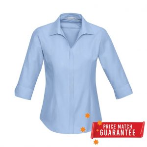 Ladies Preston 3/4 Sleeve Shirt Mackay Workwear
