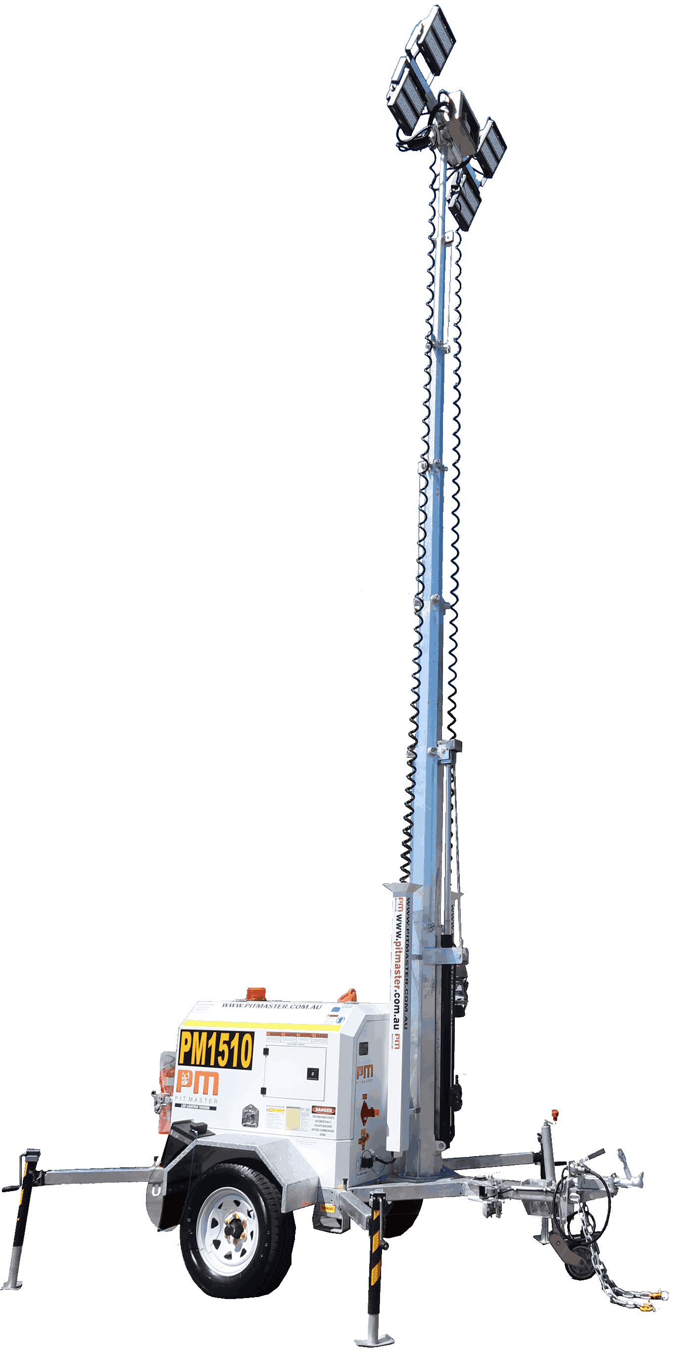 4HTM1500 48v - Mobile LED Tower