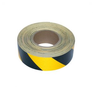 Yellow and Black Reflective Tape