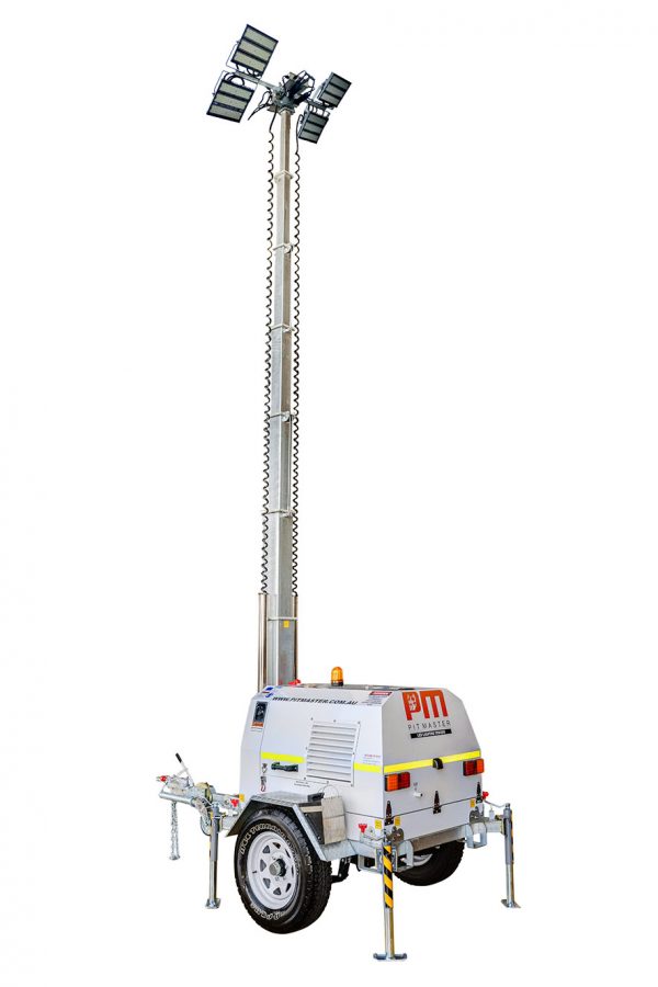 Pit Master 4HTM1500-24v LED Lighting Tower